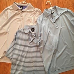 Set of Three FJ Golf Polos